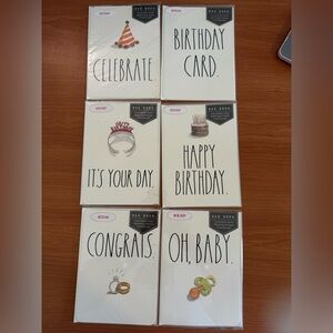 RAE DUNN Greeting Cards! Choose 1 or Bundle!